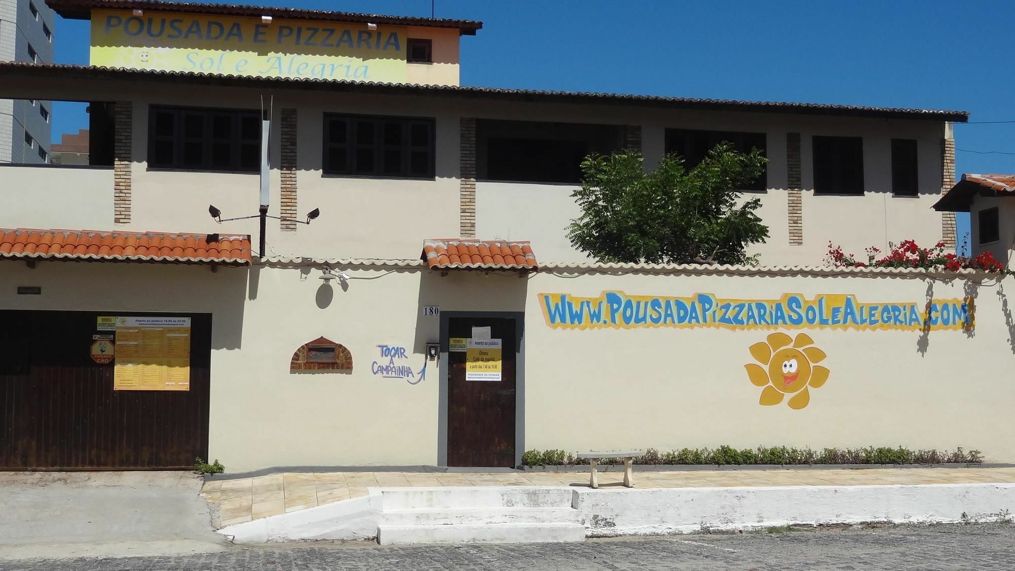 Pousada E Pizzaria Sol E Alegria Fortaleza  Eksteriør billede